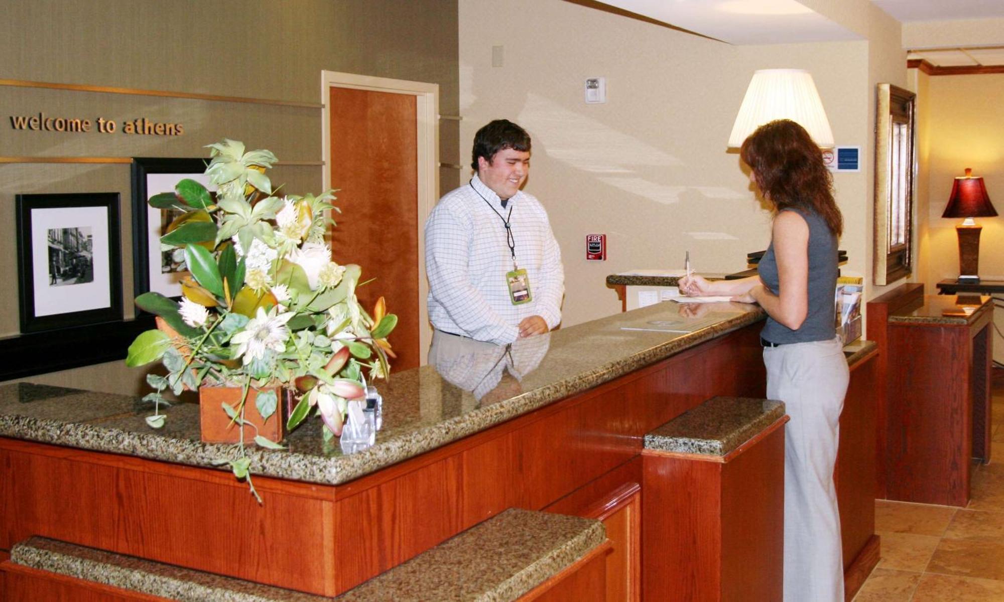 Hampton Inn Athens Interiør bilde